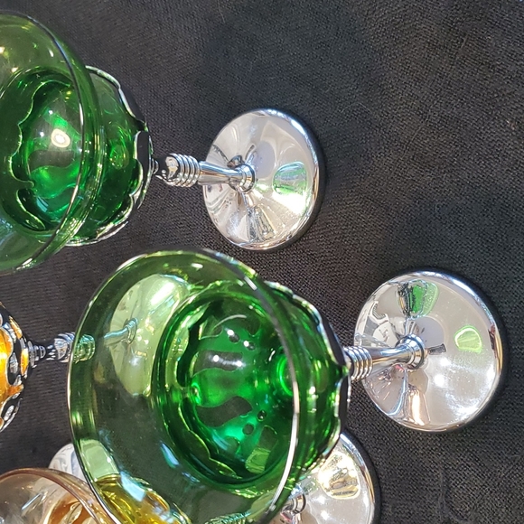 Accents Multi Colored Votive Candle Holders 6 Poshmark